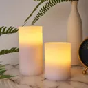 Pauleen Cosy Lilac Candle set of 2 LED candles