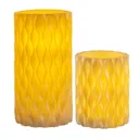Pauleen Cosy Pearl Candle set of 2 LED candles