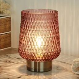 Pauleen Rose Glamour LED table lamp, battery