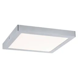 Paulmann Abia LED ceiling light 30 x 30 cm chrome