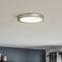 Paulmann Abia LED ceiling light Ø 30cm matt chrome