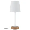 Naturally designed fabric table lamp Stellan
