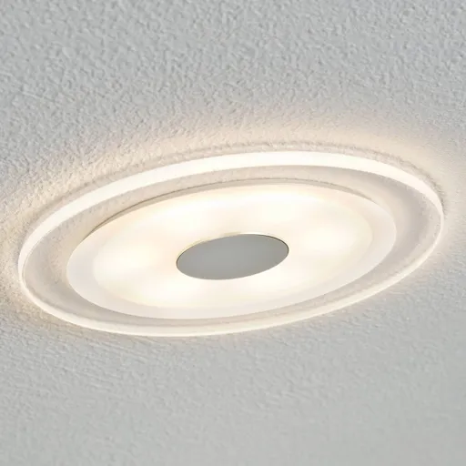 Noble LED recessed light Whirl IP23