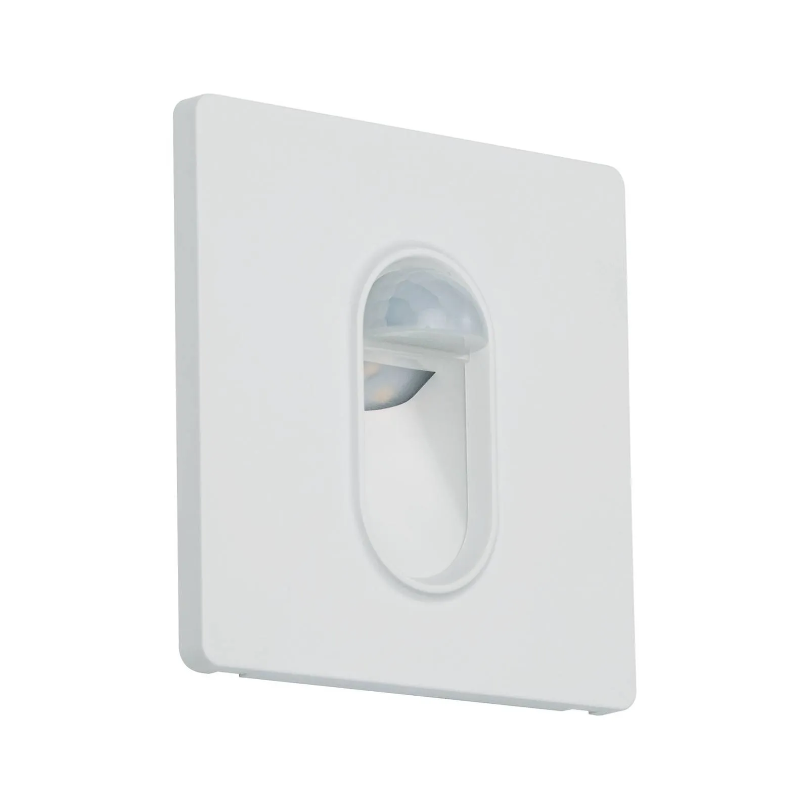 Paulmann Wall recessed light, sensor white angular