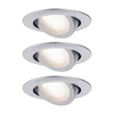 Paulmann 92985 LED downlight 3 x 6 W, matt white