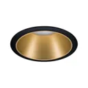 Paulmann Cole LED spotlight, gold and black