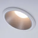 Paulmann Cole LED spotlight, silver and white