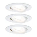 Nova Coin 3 spots round pivotable/dimmable white