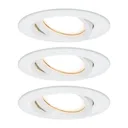 Paulmann Nova Plus set of 3 LED spots round white