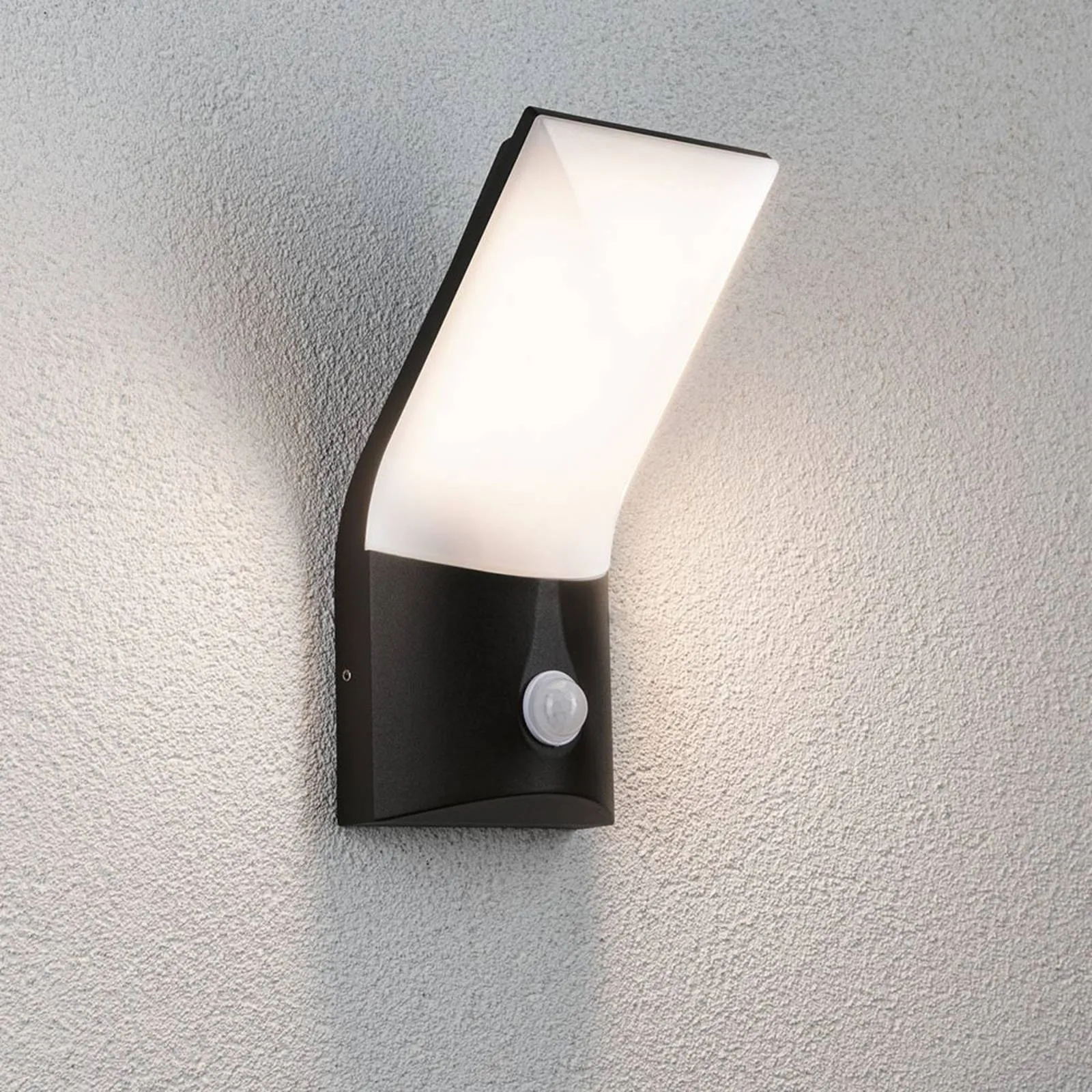 Paulmann Adya LED outdoor wall light, sensor