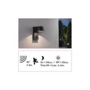 Paulmann Capea LED outdoor wall light with sensor