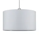 Paulmann Tessa fabric lampshade Ø 45.4 cm white