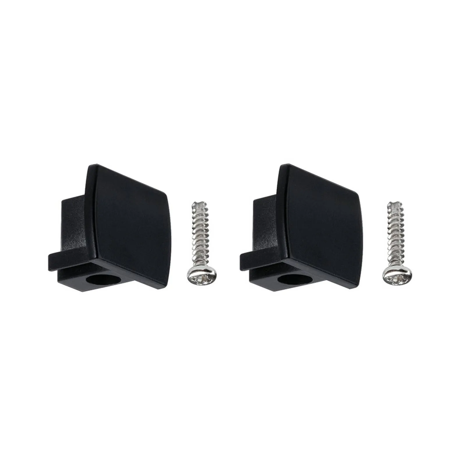 Paulmann URail end cap set of 2 black