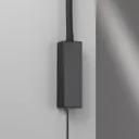 LED wall light Sten with gesture control, black