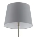 Layer floor lamp with reading light, grey
