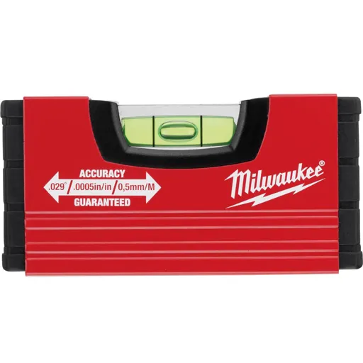 Milwaukee Minibox Spirit Level - 100mm