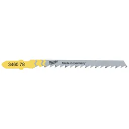 Milwaukee T244D Wood and Plastic Curve Cutting Jigsaw Blades - Pack of 5
