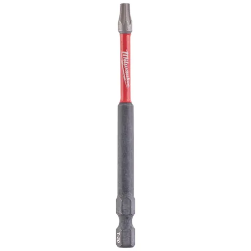 Milwaukee Shockwave Impact Duty Torx Screwdriver Bits - TX20, 90mm, Pack of 1