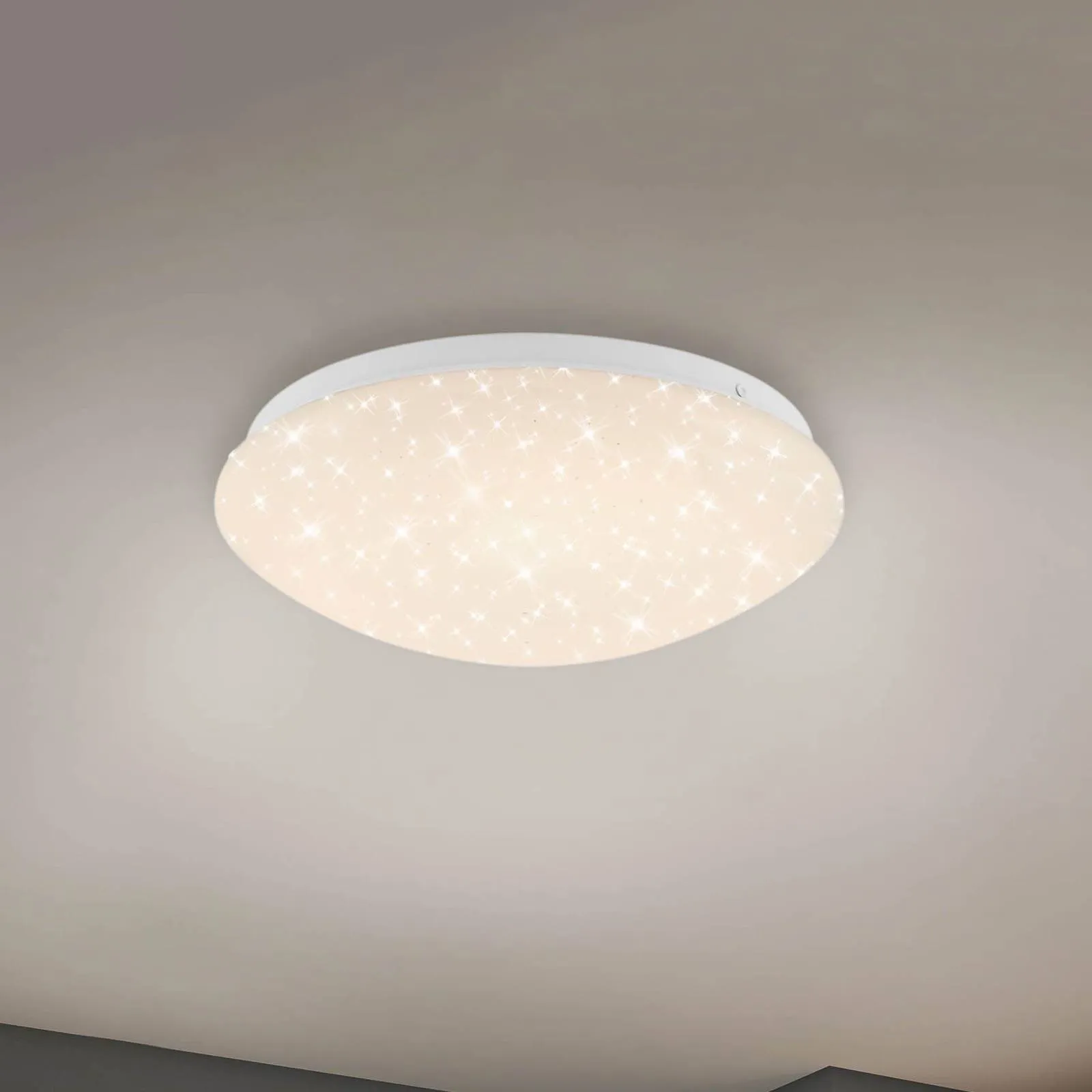 3256-016 LED ceiling light, star decoration RGBW