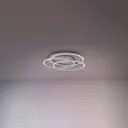 Frames LED ceiling light, 3 rings, memory function
