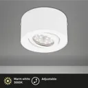 Tube 7121-016 LED ceiling spotlight in white