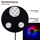 RGB LED light wheel decorative light music sensor