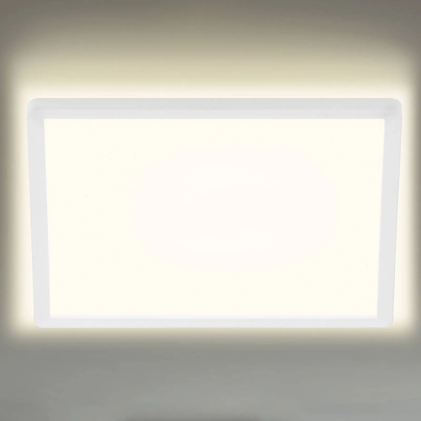 7156/7158 LED ceiling light, angular 29.3x29.3 cm