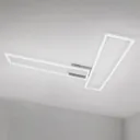 Frame WiFi CCT ceiling lamp remote, aluminium
