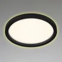 7361 LED ceiling lamp, Ø 29 cm, black