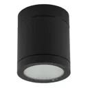 Negro LED ceiling light for outdoors