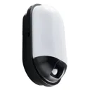 Toledo LED outdoor wall light with motion detector