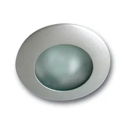Ed high-volt ecessed light, tension relief, fixed