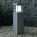 Made of genuine granite - pillar light La Mer