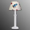 Aeroplane fabric table lamp