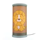 Lion LED table lamp for a child’s room