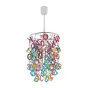 Letterly hanging light with hanging letters