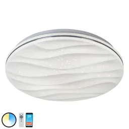 Austin LED ceiling light with app control