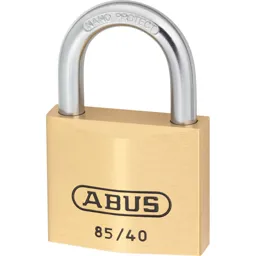 Abus 85 Series Classic Brass Padlock Keyed Alike - 40mm, Standard, 709