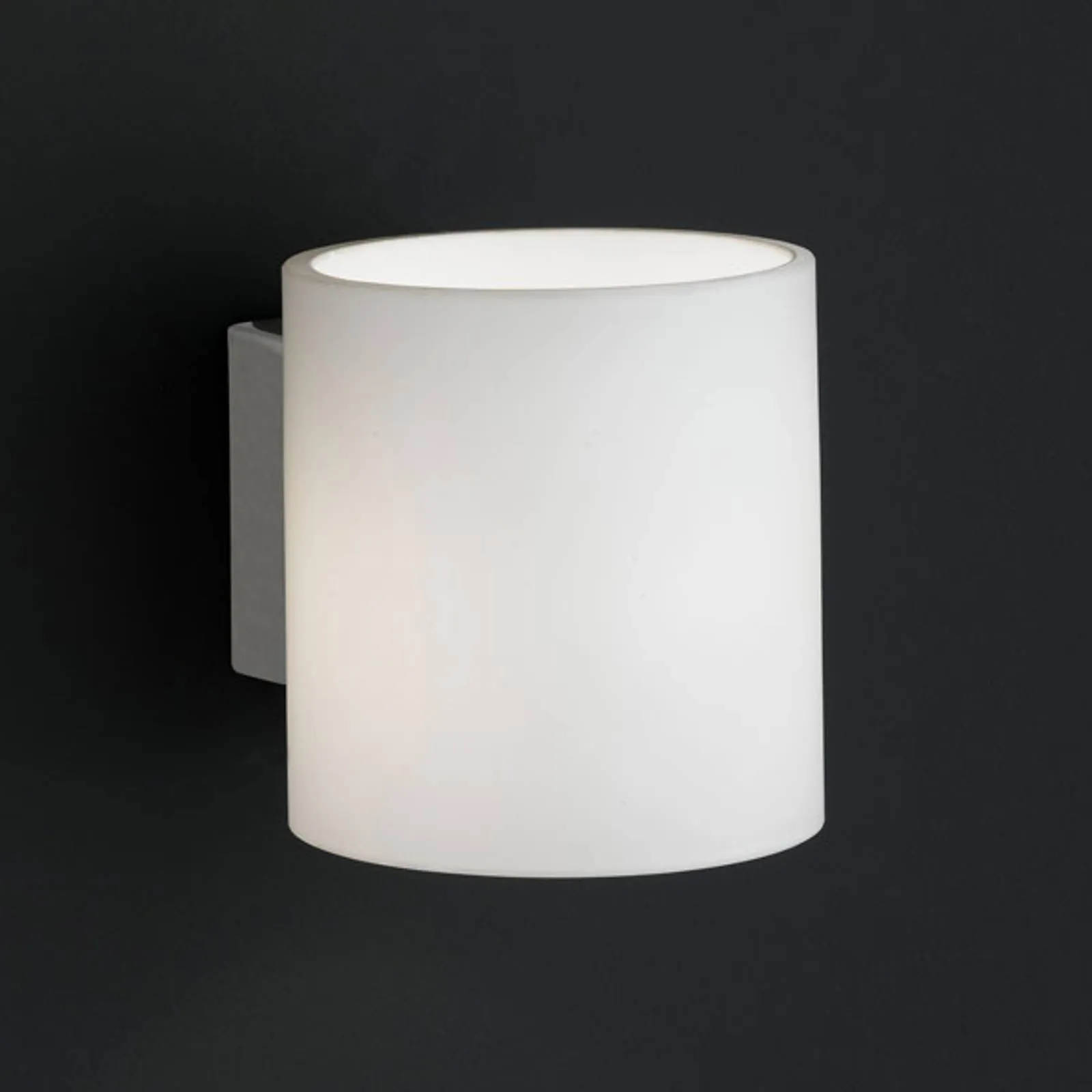 Aquaba wall light with flip switch