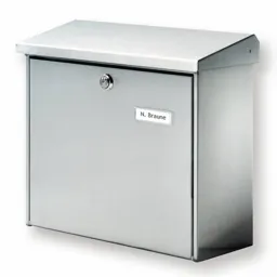 Stainless steel letterbox Comfort