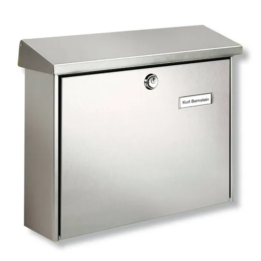 Amrum letter box with protective coating