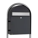 Spacious letter box Nordic 680 in white