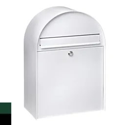 Spacious letter box Nordic 680 in white