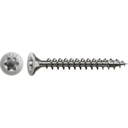 Spax Countersinking Torx Wood Screws Stainless - 3.5mm, 25mm, Pack of 25