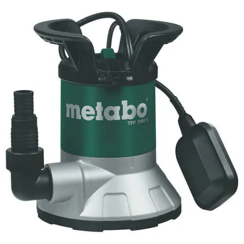 Metabo TPF7000S Low Intake Submersible Clean Water Pump - 240v