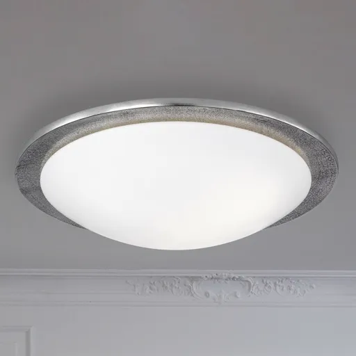 Nantes ceiling light, Ø 50 cm, antique nickel