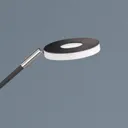 Dent LED floor lamp, dimmable, CCT, 2 x 6W black