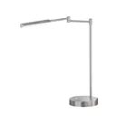 Nami LED table lamp, dimmable, nickel-coloured