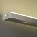 Vitan TW LED pendant light, grey, length 150 cm