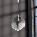 Colmar LED hanging light, length 140 cm, nickel